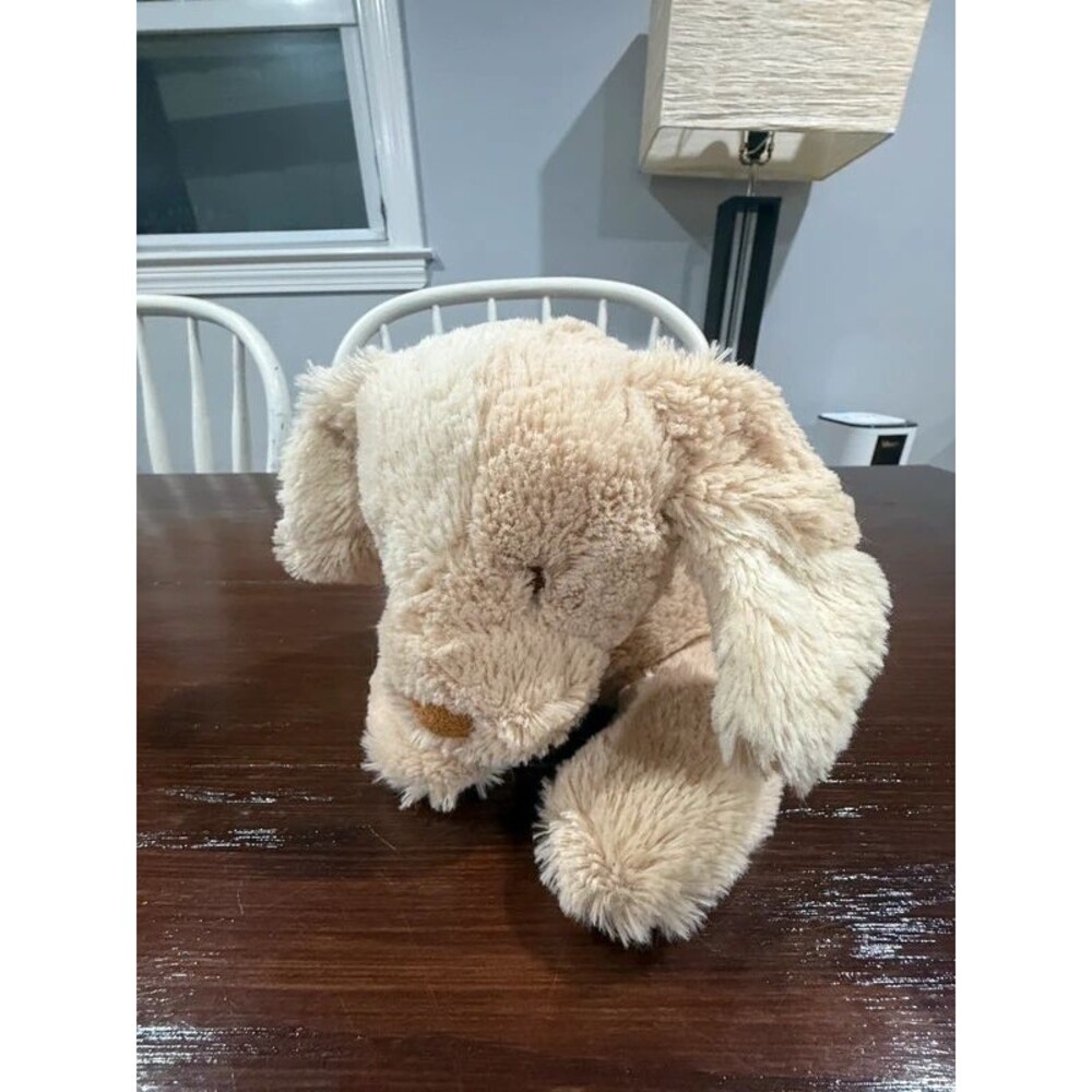 Douglas Baby Musical Puppy Dog Plush Cream Beige Wind Up #6608 2016 13”